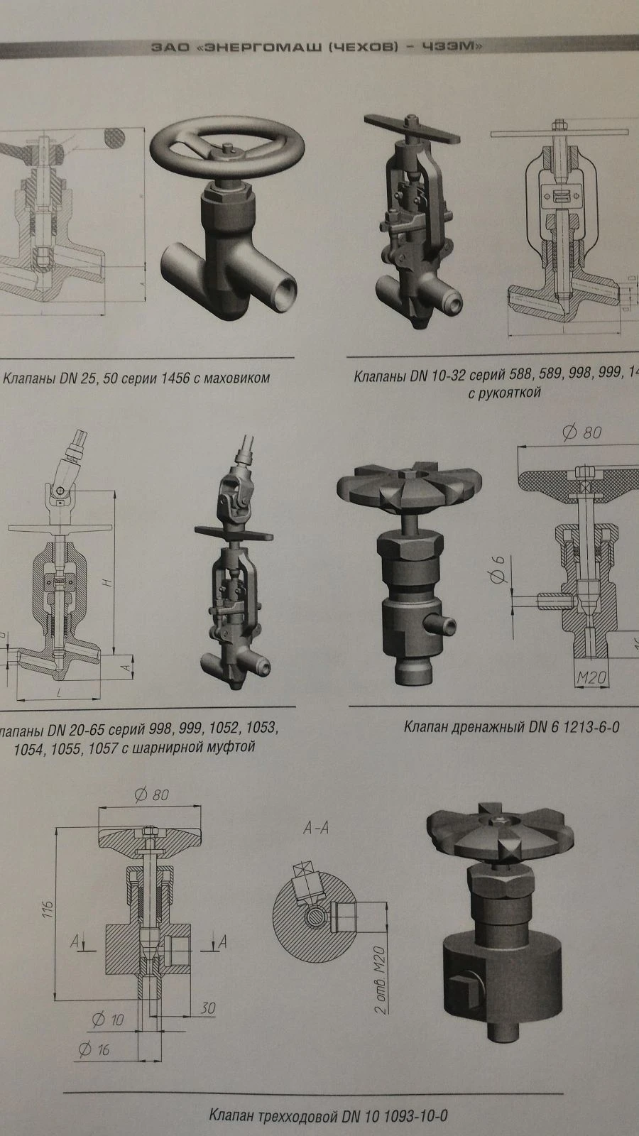 Shut-off Valves 999-20-EN for Thermal Power Plants