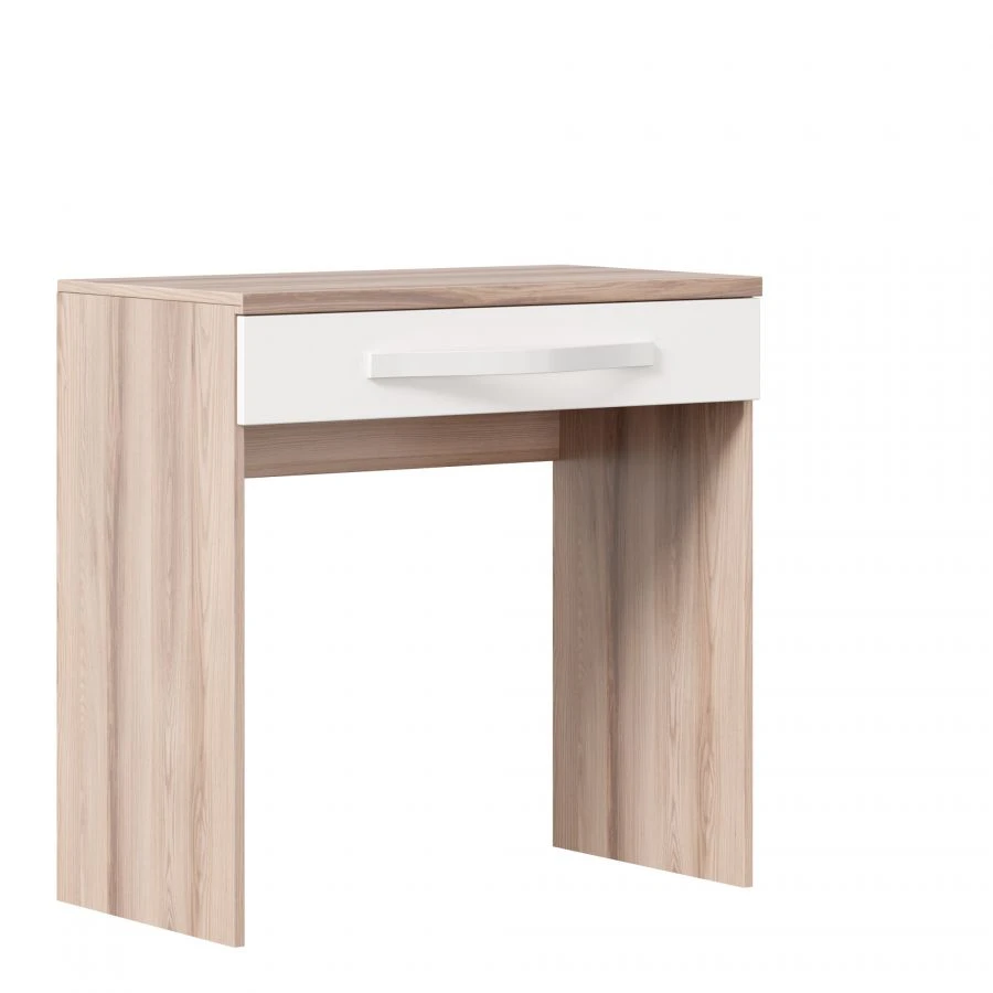 White Vanity Table with Desire Ash Finish - Marta LD.636.140.000