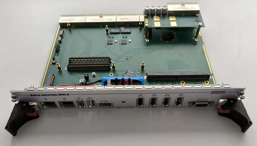 CPCI-6 Carrier Board for Embedded Processor Module