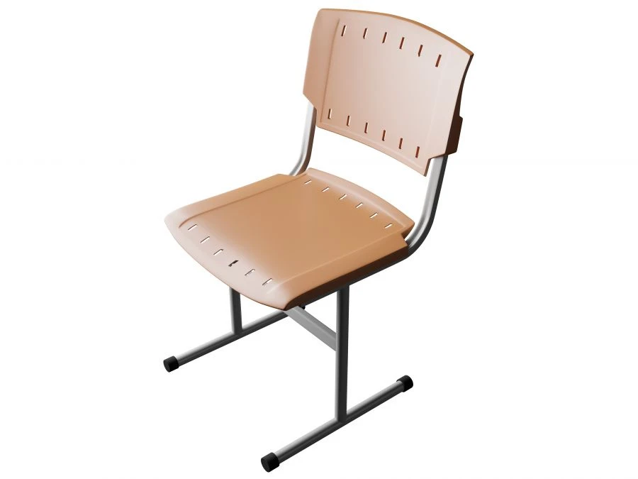 Adjustable Student Chair Sigma STU-2R.01 with Round Tube