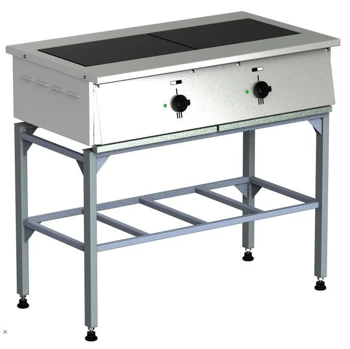 Electric Kitchen Stove PE-0.24Nt on Stand (2 Burners with Heating Elements)