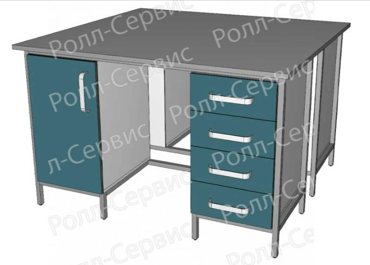 Laboratory Island Table OST-1