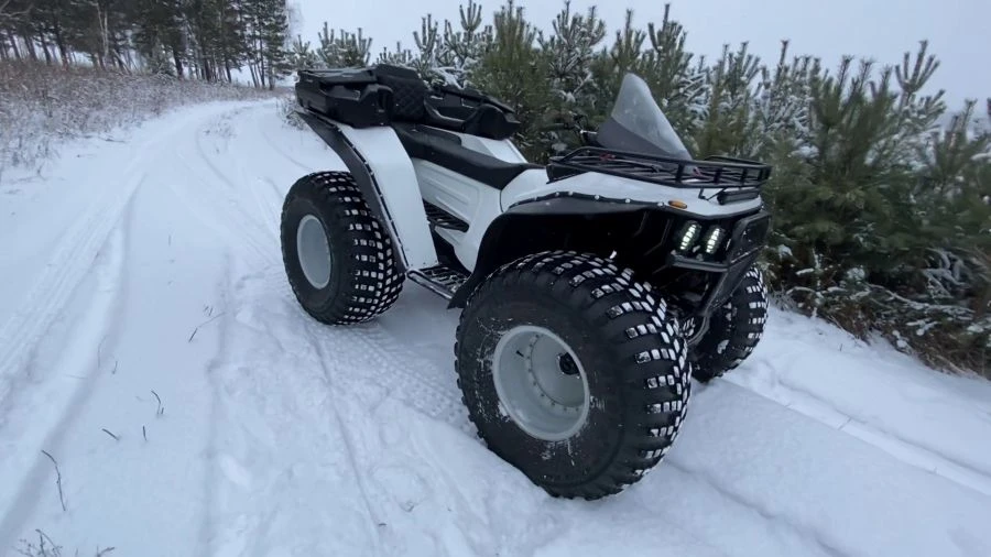 All-Terrain Snow and Swamp Vehicle - Self-Propelled Machine