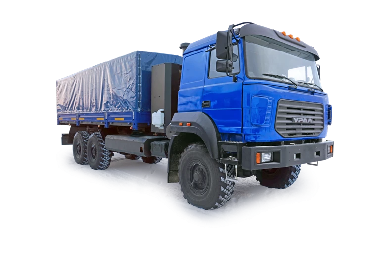 Ural 4320-16 Truck with Cargo Platform