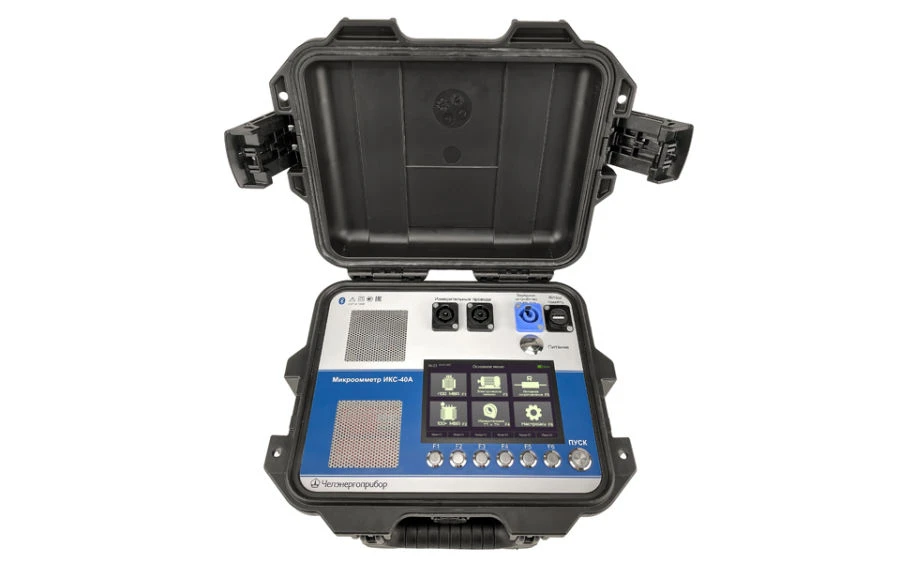 Precision Micro-ohmmeter for Inductive and Non-Inductive Circuits, IKS-40A