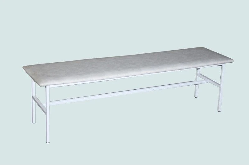 Metal Frame Bench by Edelwood