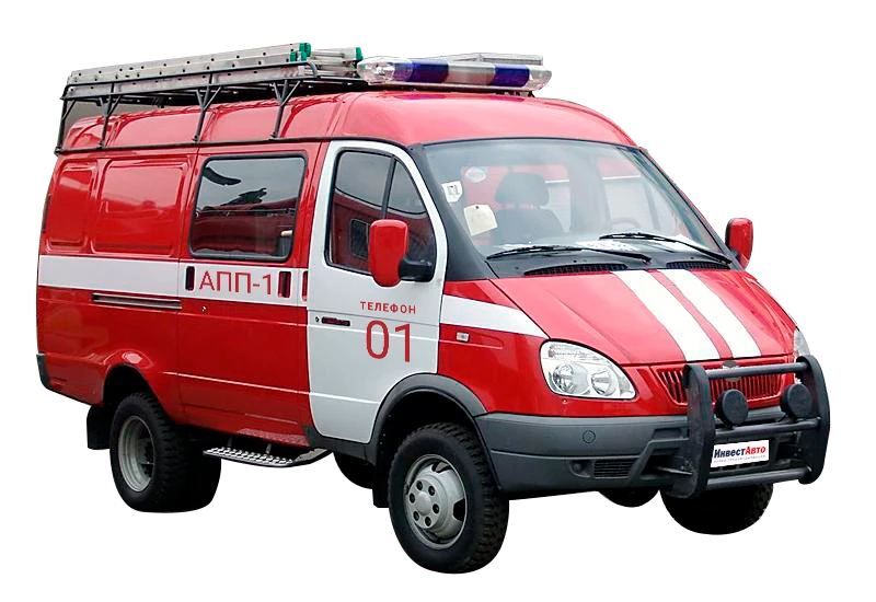 Emergency Response Vehicles N1GSB N1GBFA based on GAZ 27057 with Gasoline Engine