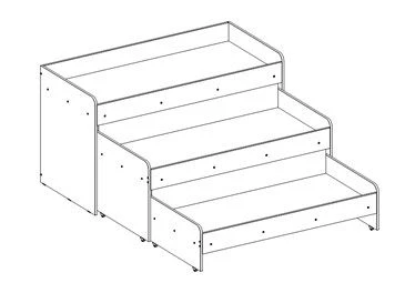 Triple Bunk Bed TV-BKТ-5.16.01-01