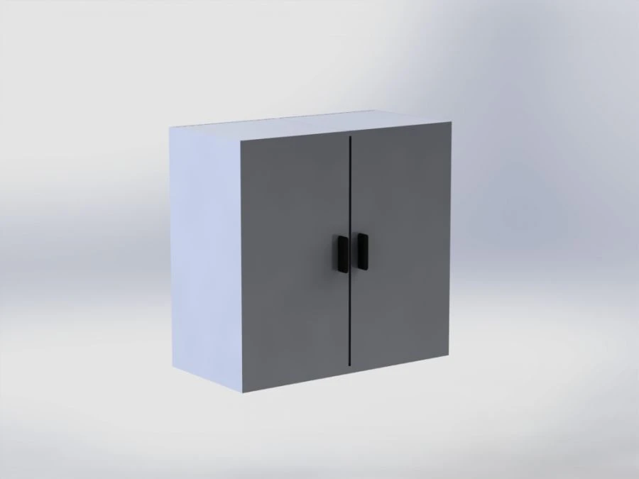 Custom Metal Wall-Mounted Cabinet for Storage Solutions