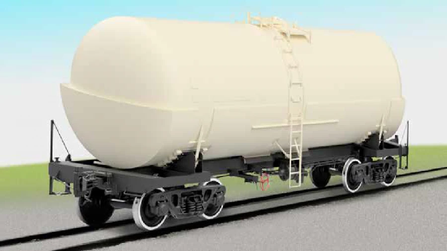Raw Oil Tank Car Model 15-289-04