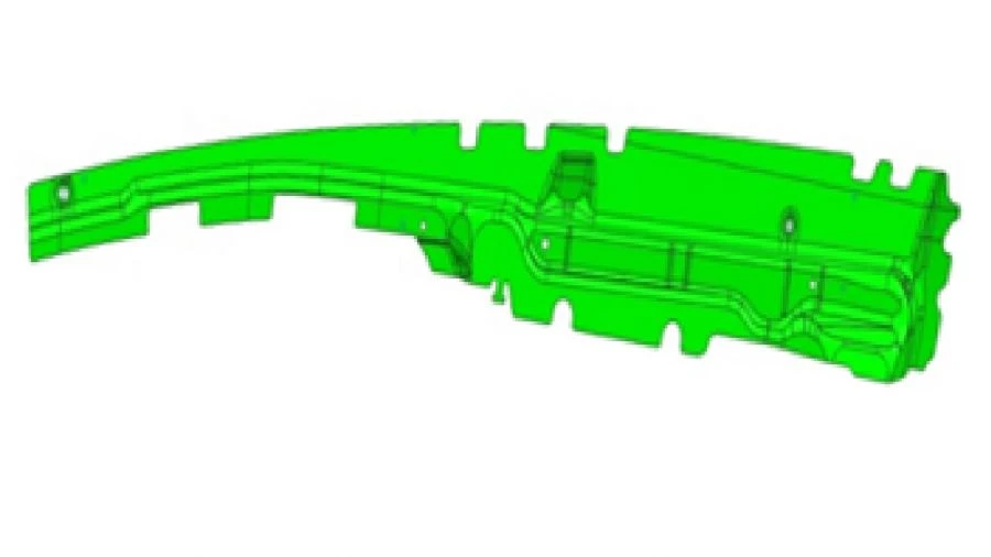 Left Longitudinal Door Reinforcement A9607225316
