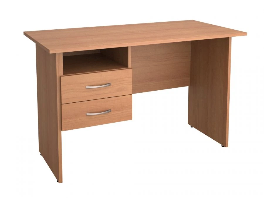 Left Single Pedestal Desk "Rubin 42