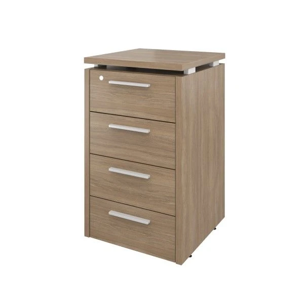 Practical 4-Drawer Lockable Side Cabinet 450x450x750 (DB13_1+DB13_2+DB14)