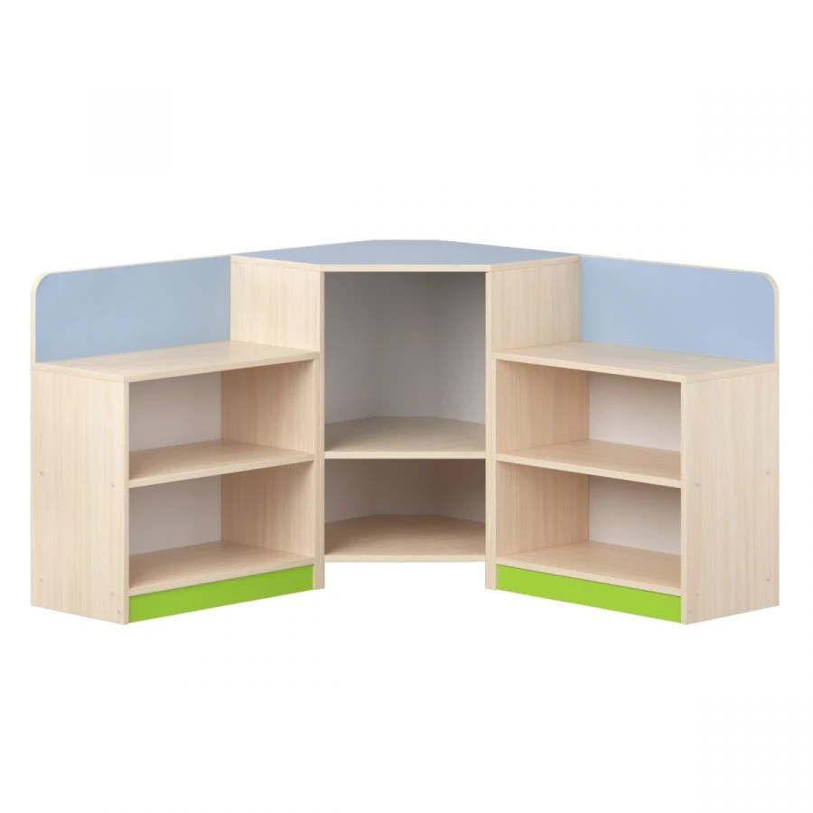 Corner Shelf for Kindergartens (Section 2)
