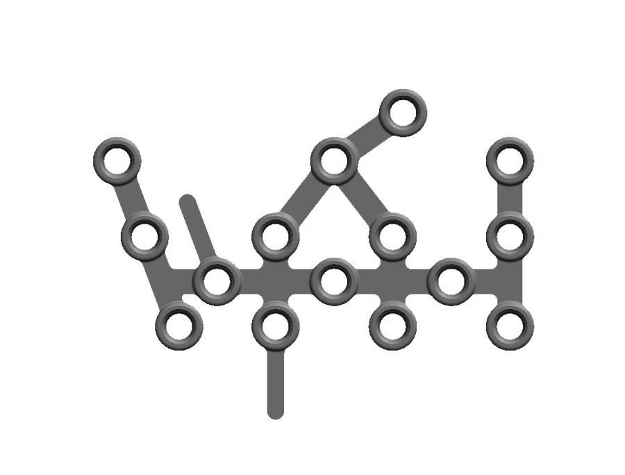 Non-Sterile Reconstruction Plate for Heel with Angular Stability, Art. 90.18.XX