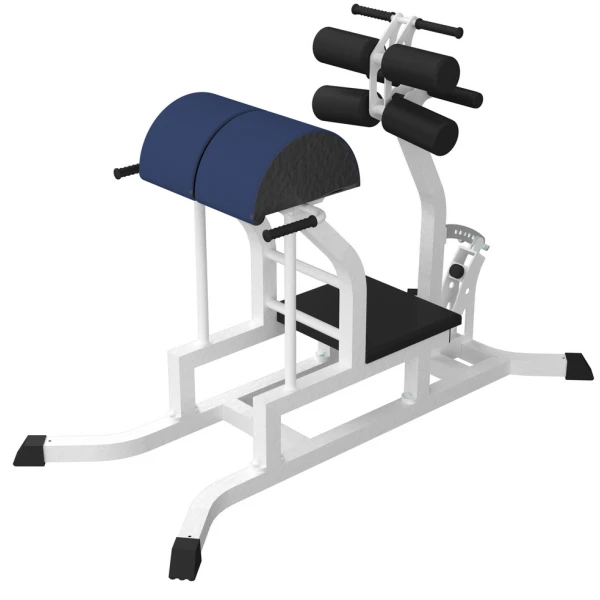 Horizontal Back Extension Trainer with Foot Clamps (Hyperextension)