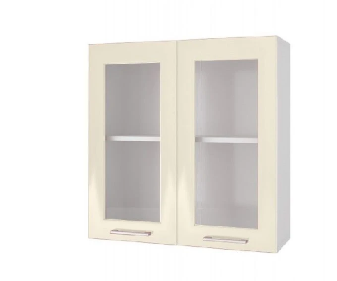 Wall-mounted Kitchen Cabinet with Glass