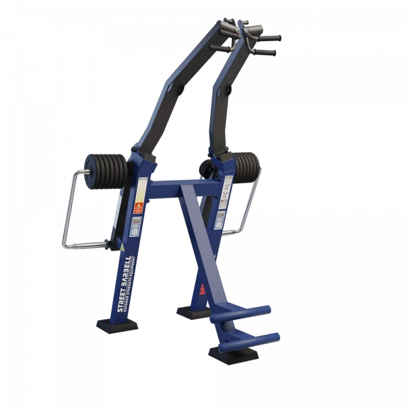 Vertical Pull Machine with Convergence in Standing Position