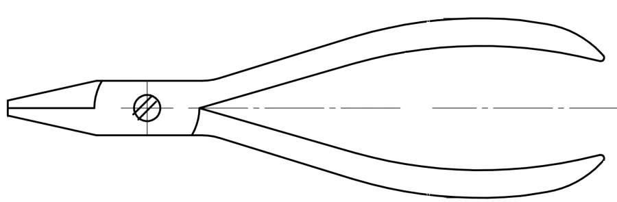 Surgical Wire Pliers for Osteosynthesis, Model 375.040