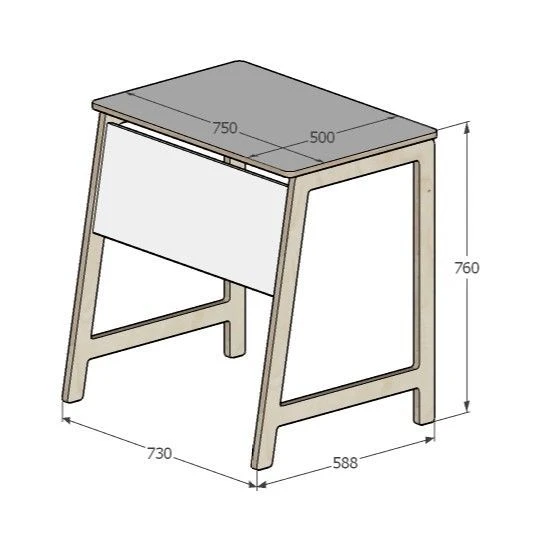 School Desk - Modular Design for Educational Institutions