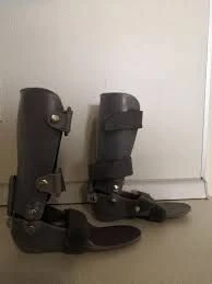 Ankle Joint Rehabilitation Device with Hinges