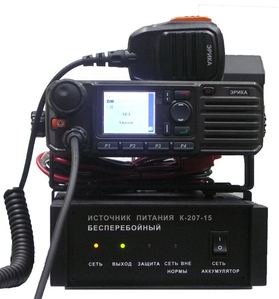 Радиостанция стационарная цифровая "ЭРИКА-160" 400-470 МГц ЦАВЖ.464126.067ТУ