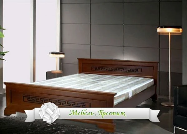 Solid Wood Bed - Classic Design