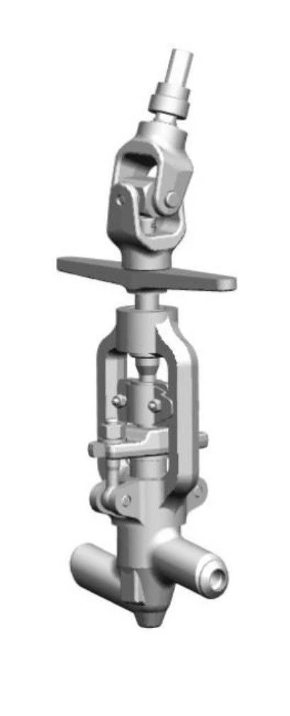 Shut-off Valve 998-20-G DN20/PN37.3 for Thermal Power Plants