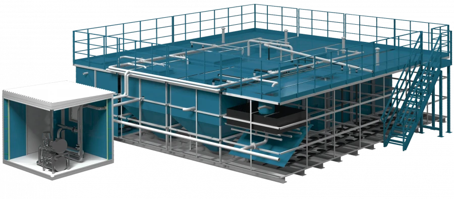Biological Wastewater Treatment System LOS-R
