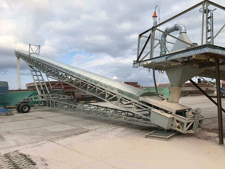 Mobile Belt Conveyor for Grain Transportation KLP-300-01