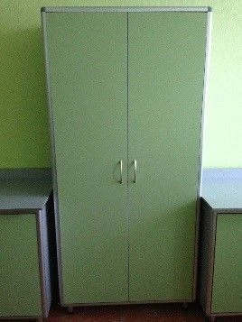 Medical Clothing Cabinet with 5 Shelves, Model TV-SHLOD-02.01