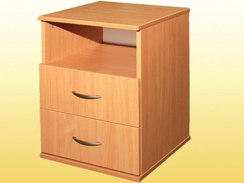 Nightstand with Niche for Home and Hospitality