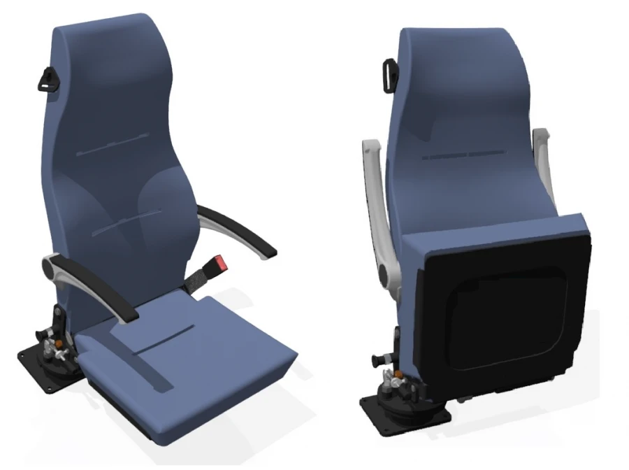 Passenger Seat Type S10, Modification S10-005 for M2, M3 Vehicles