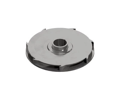Radial Support Impeller Wheel D460N, 0.62" Shaft, Ni-Resist