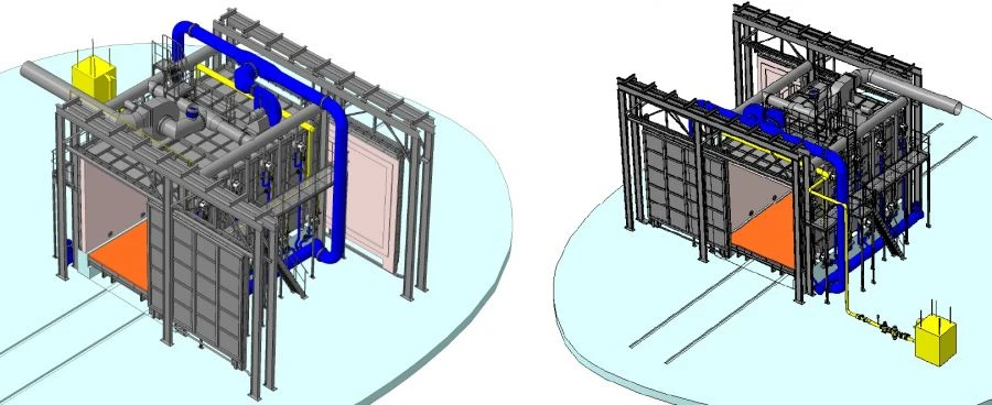 Thermal Gas Oven PGT for Metal Heat Treatment