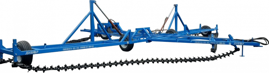 Chain Harrow Dvurechensky BCD-12 for Soil Tillage