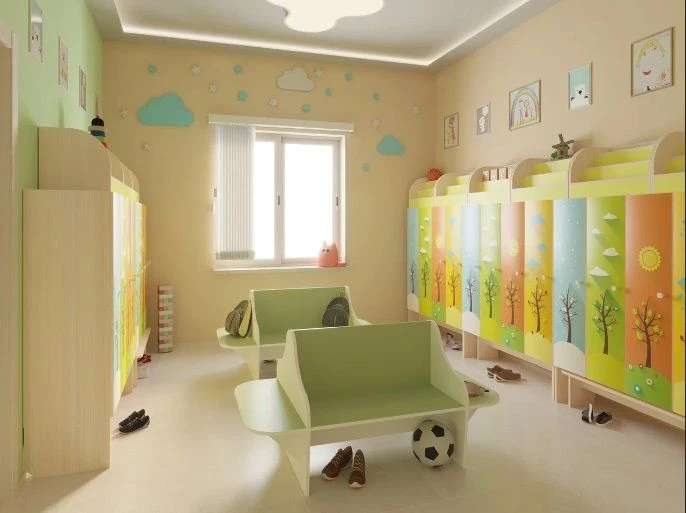 Children's Wardrobe for Changing Room