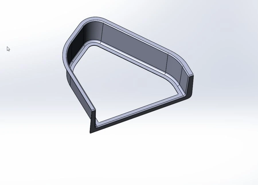 Polyester Glass Fiber Step Cladding for Vehicles 5299-401-5102012