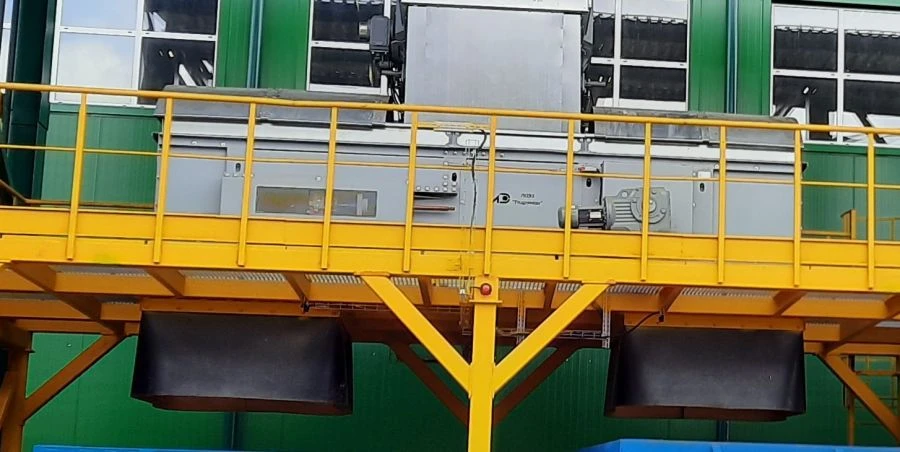 Reversible Chain-Belt Conveyor KLTCP for Waste Transport
