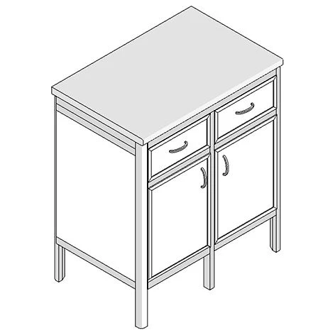 Stationary Material Cabinet MA-25.2