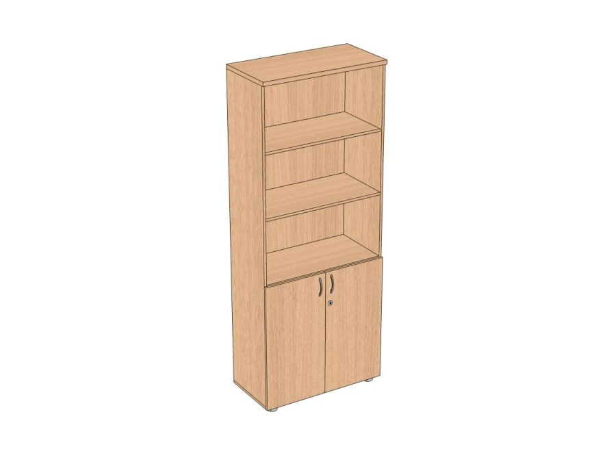 High Open Document Cabinet, Wide 800x405x2025 mm, Model АпШДО-8