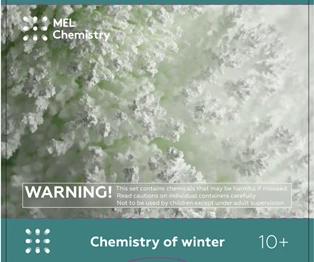 Educational Science Experiment Set "Chemistry of Winter" US 2022