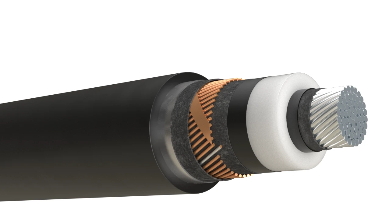 Power Cable PvPg 1x185/95-64/110 kV
