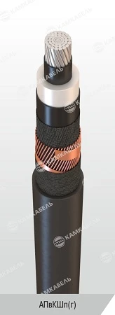 Power Cable with Aluminum Conductors and Cross-Linked Polyethylene Insulation AПвКШп 0.66/1 kV