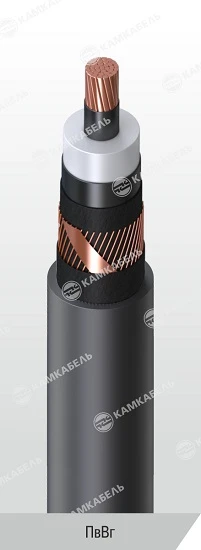 Power Cable with Copper Conductors, 0.66/1 kV, PVC Insulation, PВГ Model