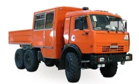NEFAZ-4208-42 Cargo Passenger Vehicle, KAMAZ 43118-46 Chassis
