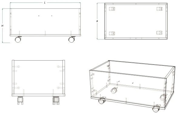 Children's Toy Storage Box - DKI Series