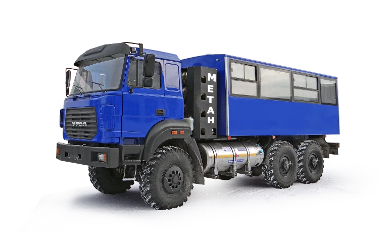 Specialized Passenger Transport Vehicle Ural 32551-3113-79 CNG