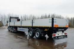 Dual-Axle Platform Semi-Trailer MSP-272
