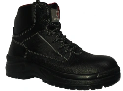 Special Leather Safety Boots with Heat and Oil Resistant Soles for Electrical Arc Protection - Model: [model code]